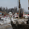 Продолжается строительство моста через реку Целебную на Сахалине