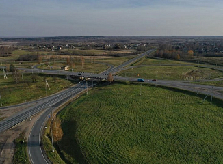 До конца года демонтируют путепровод над трассой М-9 Балтия вблизи Булынино в Псковской области