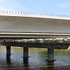 Почти на 90 % отремонтирован мост через реку Бурла в селе Хабары Алтайского края