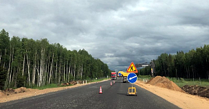 В ноябре завершат ремонт еще 40 км трассы А-114 в Ленобласти