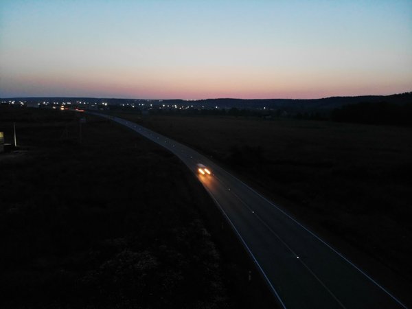 На подъезде к поселку Новый Путь на обходе Железногорска в Красноярском крае появилось 25 светильников