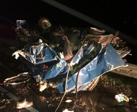 Двое погибли в тройной аварии на трассе Р-22 Каспий в Волгоградской области