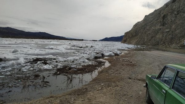 Из-за разлива реки перекрыта дорога Турунтаево - Шергино в Бурятии