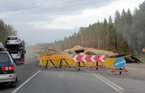 Участок дороги в Мельгуново Рязанской области закрыли для всего транспорта