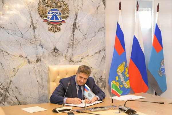 Росавтодор и Чечня подписали меморандум о пятилетнем плане развития автодорог