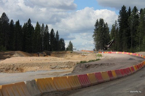 С опережением графика строят дорогу Абакан - Таштагол в Хакасии