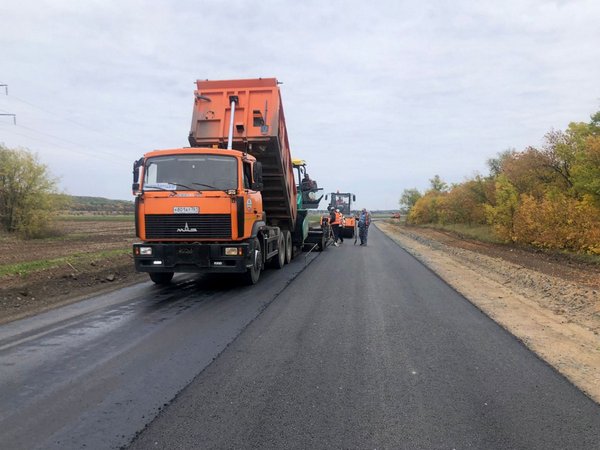 В октябре завершат капремонт подъезда к поселку Индустриальному в Ростовской области
