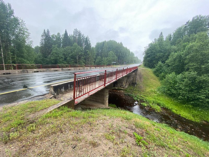 В августе начнется строительство объездов двух мостов на трассе А-215 в Ленобласти