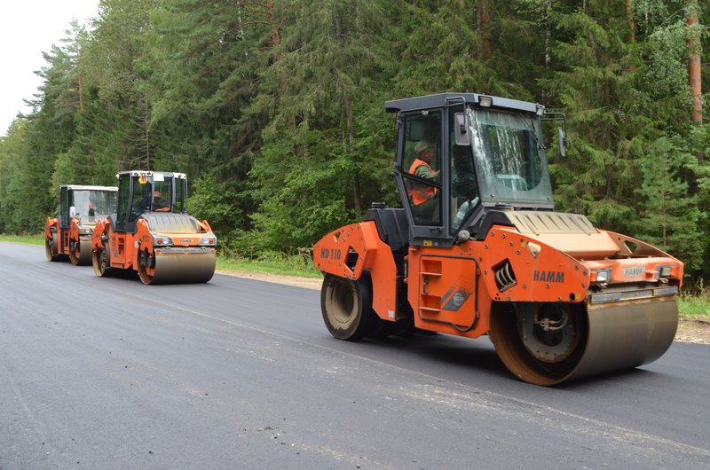 Две дороги отремонтируют по БКД в Руднянском районе Смоленской области