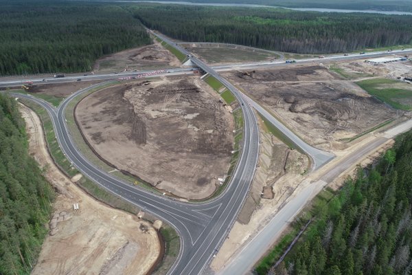 В Ленобласти 20-километровый участок трассы А-181 Скандинавия реконструирован на 50 %