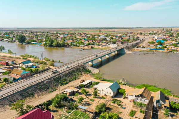 Началась подготовка к капремонту моста через Хурдун на трассе Р-215 в Астраханской области