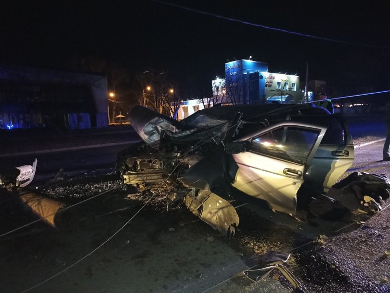 Водитель и пассажир «Приоры» погибли в ночном ДТП в Йошкар-Оле