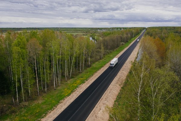 Почти на 70 % отремонтирован участок трассы А-130 в Калужской области