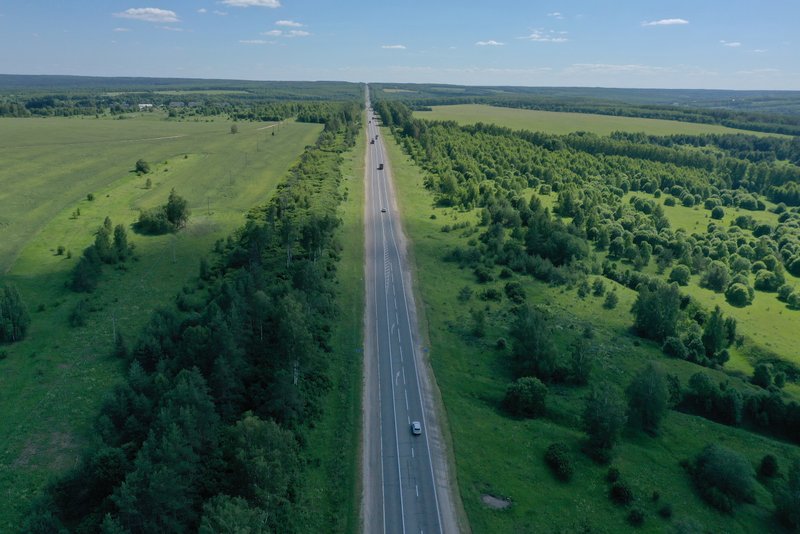 До четырех полос расширят 12 км трассы Р-158 в Нижегородской области 