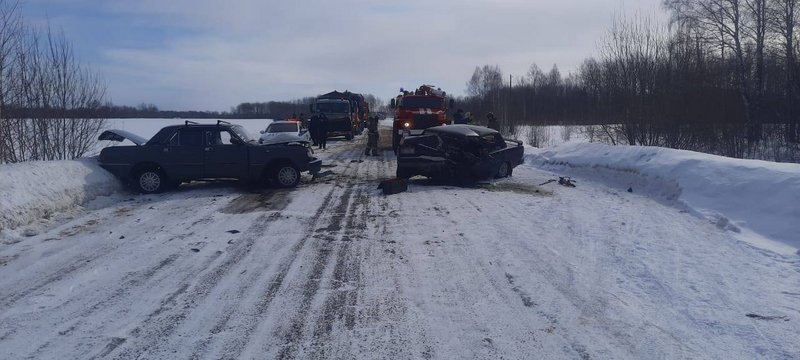 Водитель и пассажирка ВАЗа погибли в утреннем ДТП в Томской области