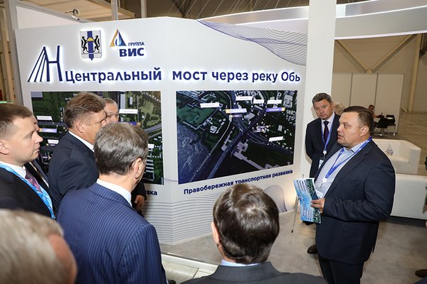 Мост через Обь в Новосибирске будет готов почти на 80 % к концу года