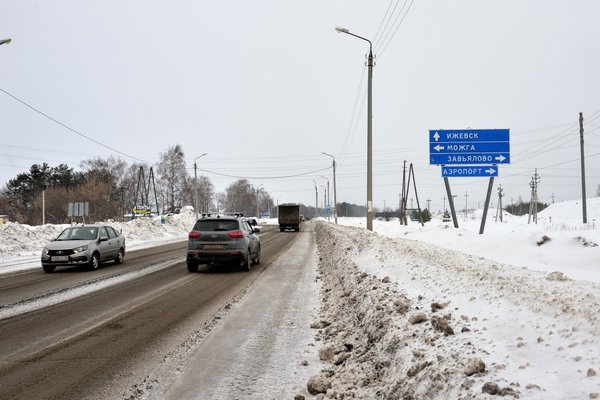 В апреле приступят к реконструкции дороги Ижевск - Сарапул в Удмуртии
