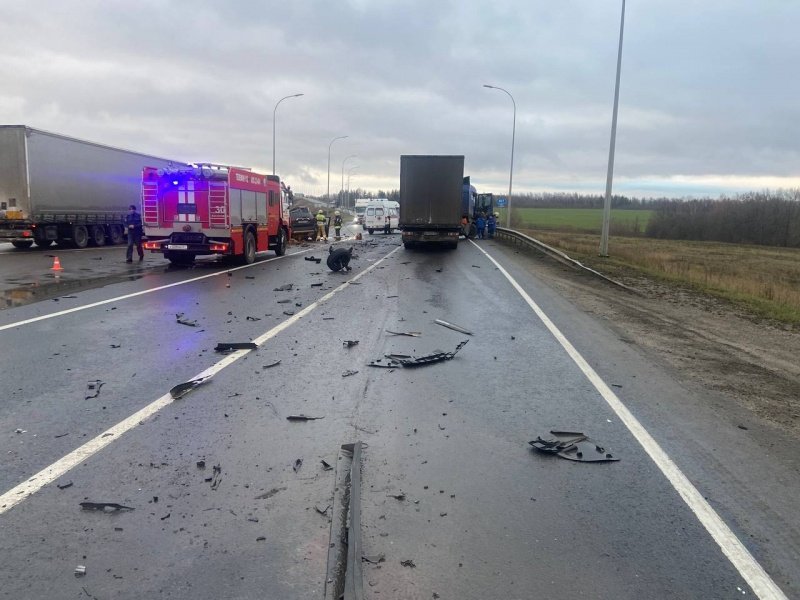 Четыре человека погибли в аварии на трассе М-7 Волга в Чувашии