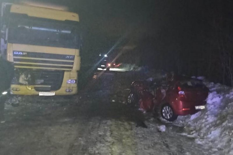 Двое детей и двое взрослых погибли в аварии на трассе А-215 в Поморье