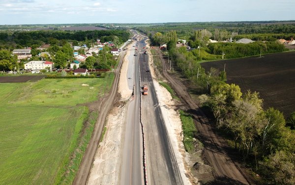 Капремонт участка трассы Р-298 в Воронежской области выполнен на 25 %