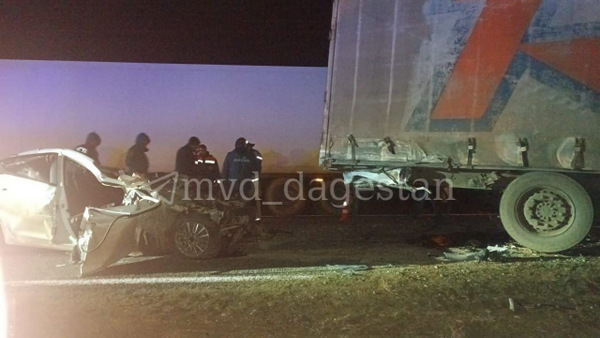 Ребенок и трое взрослых погибли в аварии на трассе А-167 в Дагестане