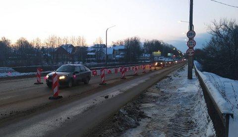 В Костроме обеспечен непрерывный мониторинг движения по новой схеме из-за ремонта моста и путепровода