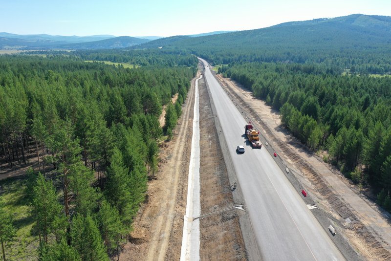 Более 100 км федеральных трасс отремонтируют в 2023 году в Забайкалье