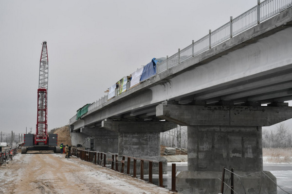 Рабочее движение по мосту через Малый Иргиз в Саратовской области откроют в середине декабря