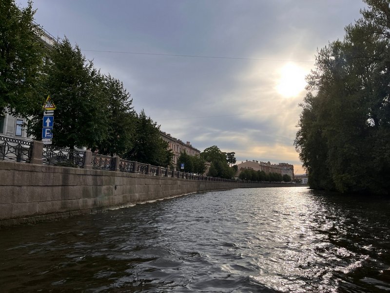 На набережной реки Мойки в Петербурге ограничат движение на год