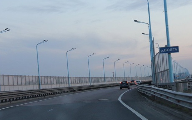 Открыто движение по одной полосе старого Борского моста в Нижнем Новгороде