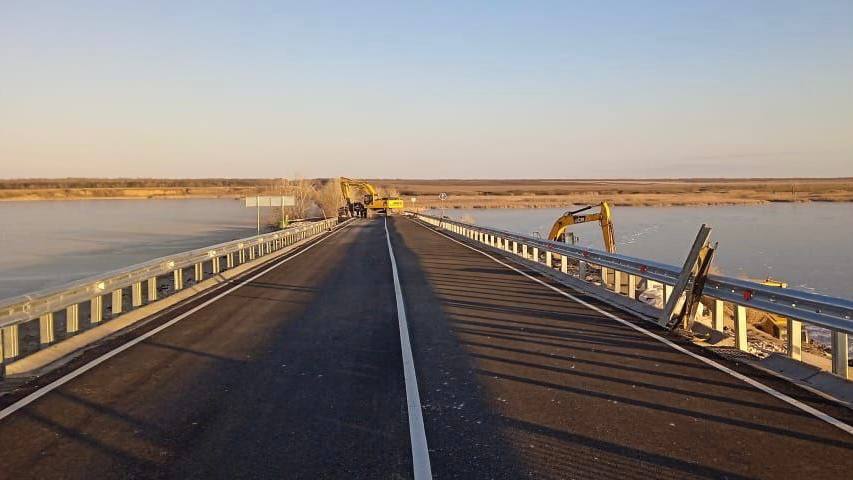 Открыто рабочее движение по мосту через Малый Иргиз в Саратовской области