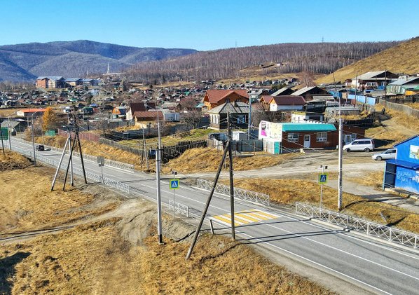 Завершен ремонт участка трассы Р-258 Байкал в Култуке 
