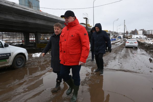 На 60 % построен мост через реку Мелекеска в Набережных Челнах
