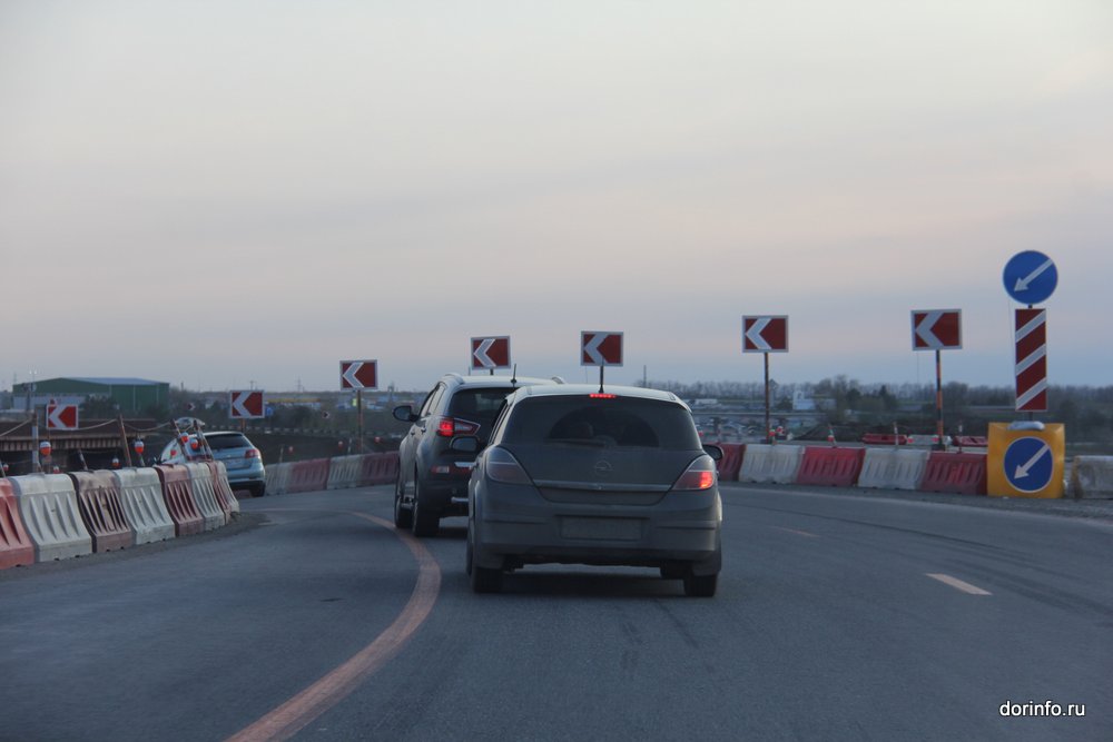 На трассе М-4 Дон в районе Краснодара ограничено движение на три дня