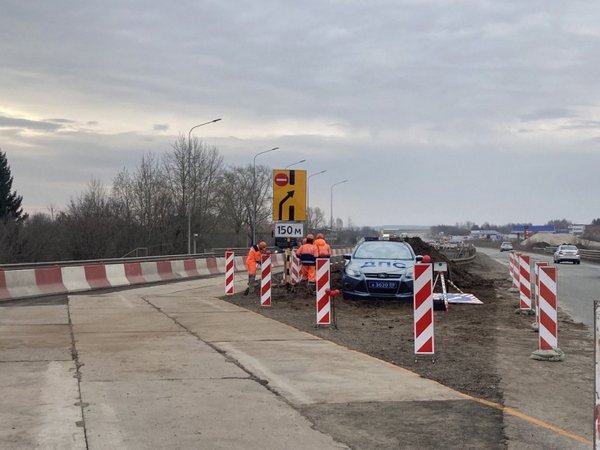 В Перми ограничено движение на мосту через Мулянку на трассе Р-242