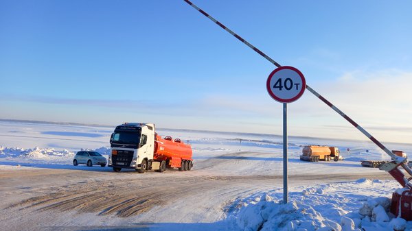 Грузоподъемность до 40 тонн повысили на зимнике Якутск - Нижний Бестях в Якутии