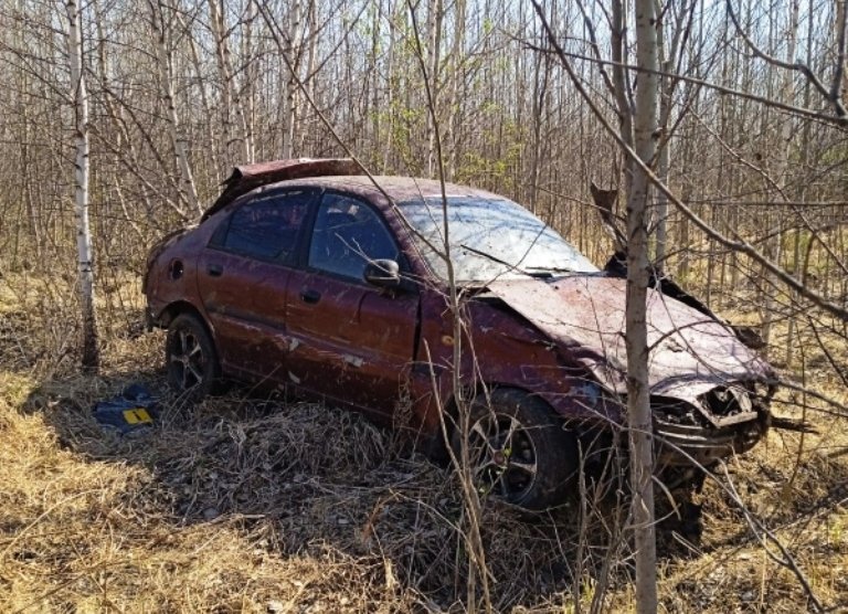 Водитель легковушки погиб в ДТП в Омской области