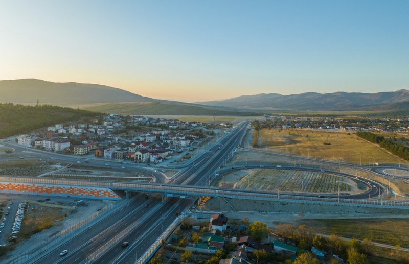 Развязки на трассе М-4 Дон в Геленджике увеличат объем грузопотока к портам Азово-Черноморского бассейна