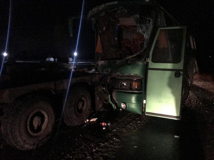 В аварии с автобусом в Воронежской области пострадали 8 человек