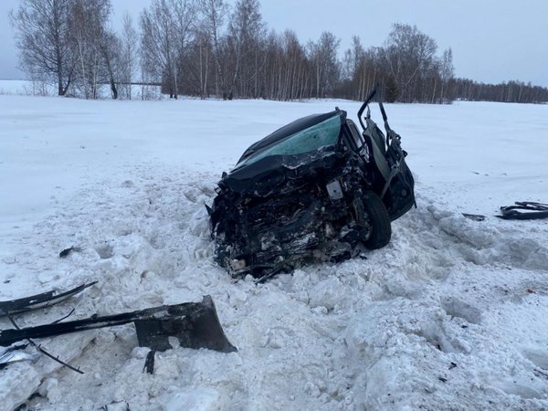 Три человека погибли в утреннем ДТП на трассе Р-255 Сибирь в Красноярском крае