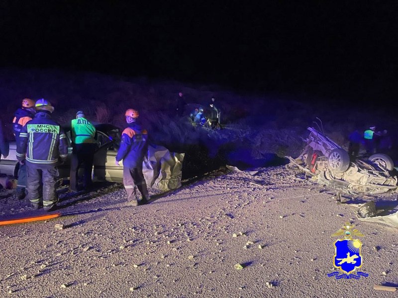 Шесть человек погибли в тройной аварии на трассе «Енисей» в Тыве