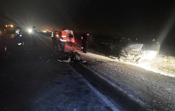 Двое погибли в ночной аварии на трассе Р-217 Кавказ на Ставрополье