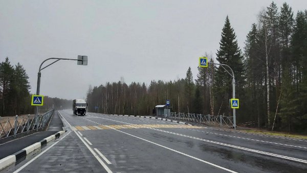 Досрочно завершили капремонт участка дороги Усть-Вага - Ядриха в Поморье