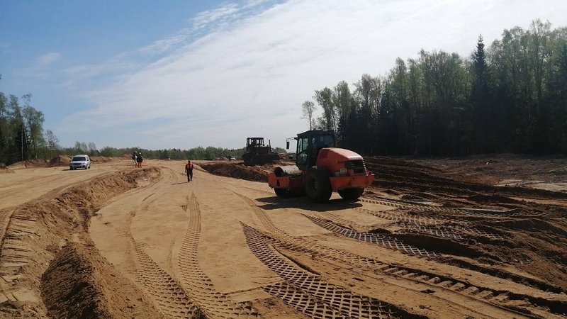 Северный обход Лобни в Подмосковье начали строить в сторону Рогачевского шоссе