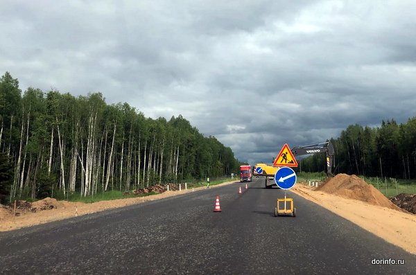 На участке трассы Р-21 Кола в Карелии ограничат движение до октября из-за ремонта