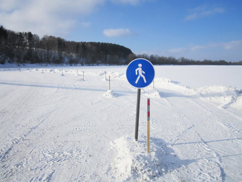 В трех районах Красноярского края скорректирована работа ледовых переправ