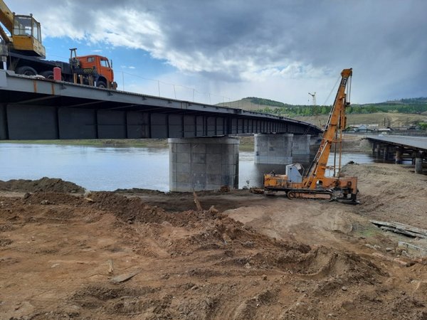 Мост через Ингоду в забайкальском Дарасуне реконструирован почти на 80 % • Портал Дороги России •