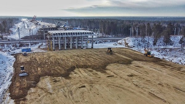 Запланированный на этот год объем земляных работ на обходе Усолья-Сибирского превышает 900 тыс. кубометров