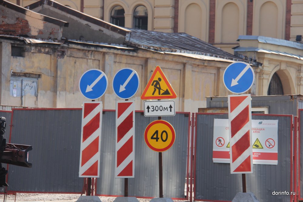 Еще ряд ограничений на дорогах Петербурга вводится с 25 июня