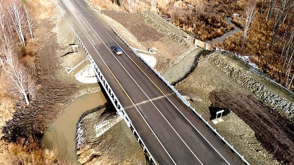 Мосты через реки Черемшанка и Пашенка отремонтировали в Красноярском крае на федеральных трассах